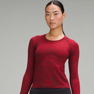Lunar new year swiftly tech long sleeve shirt 2.0 race length